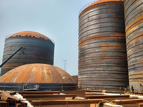 海南焦粉钢板仓